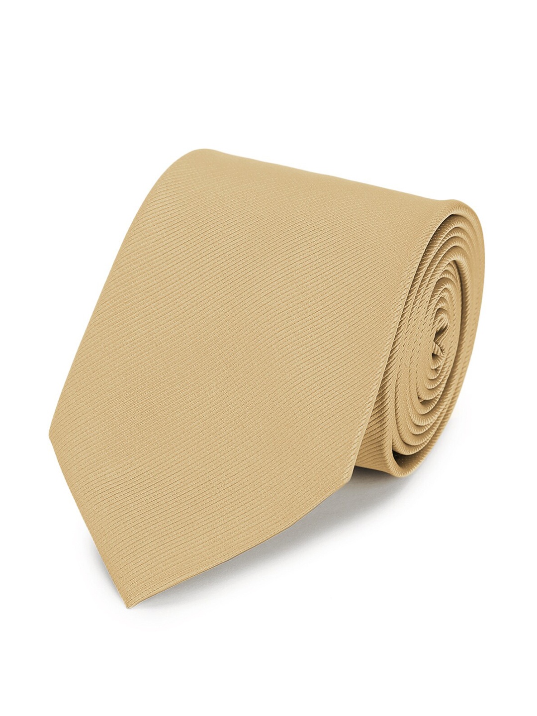 

Tossido Men Solid Broad Tie, Beige