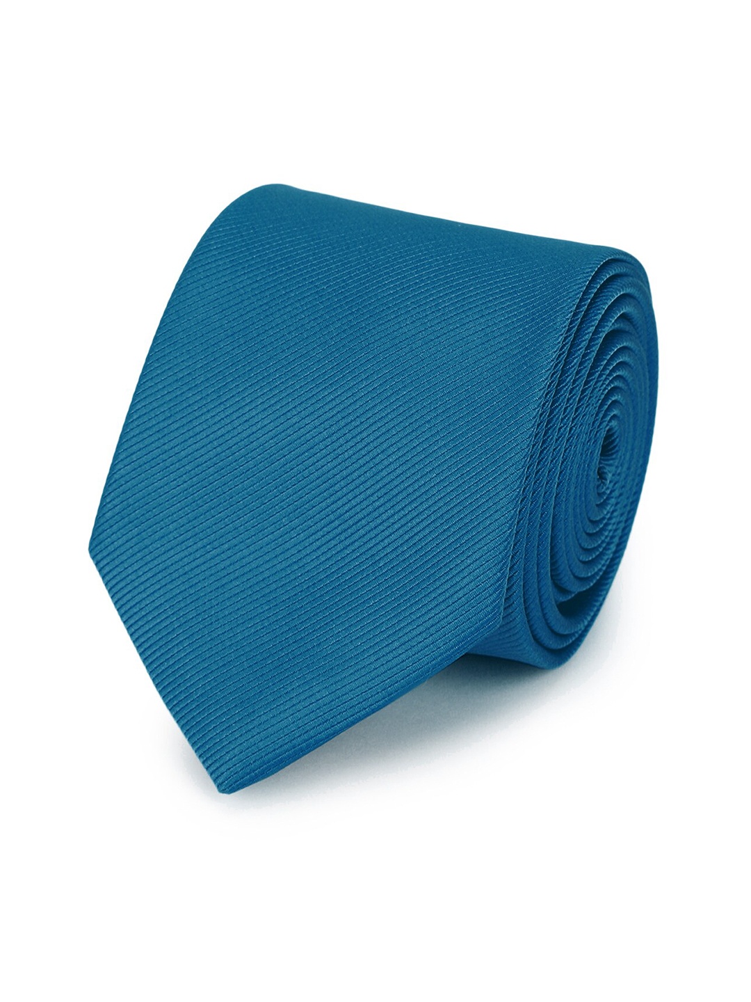 

Tossido Men Microfiber Striped Broad Tie, Blue