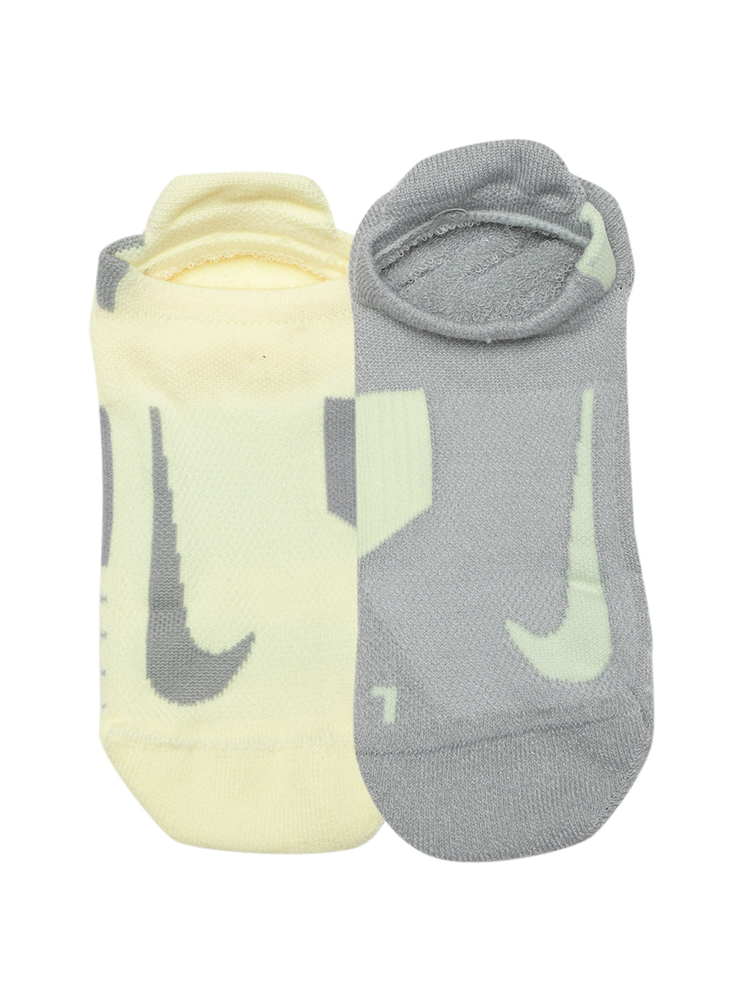 

Nike Unisex Patterned Multiplier Running No-Show Dri-Fit Shoe-Liners, Yellow