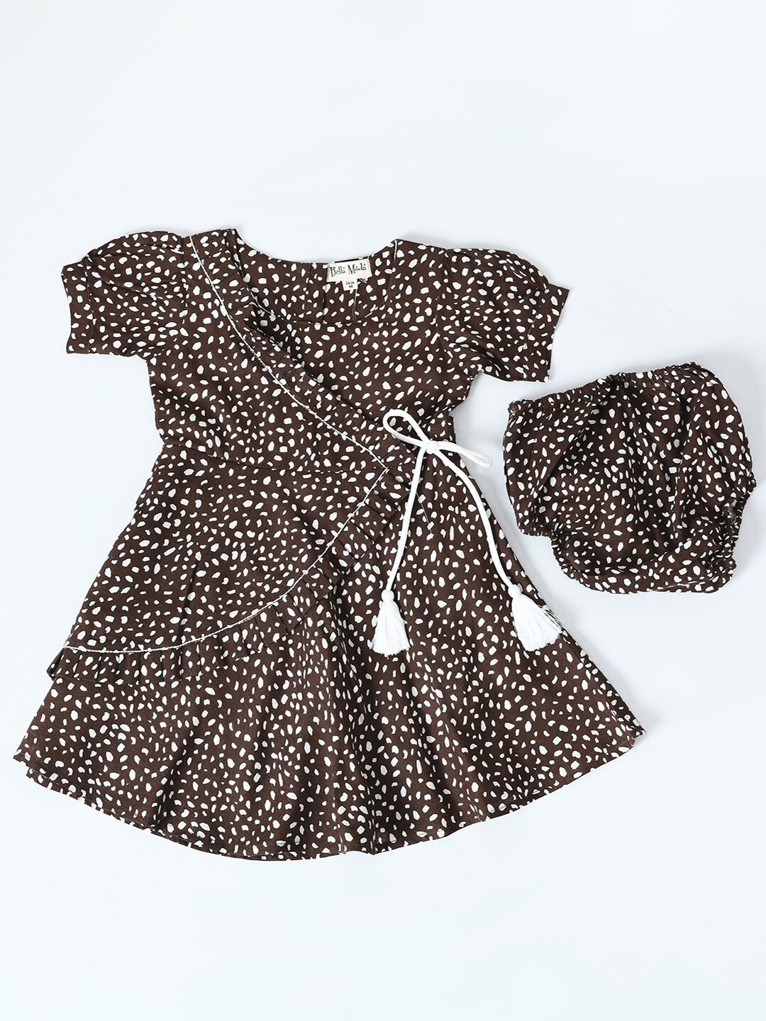 

Bella Moda Animal Dress, Brown