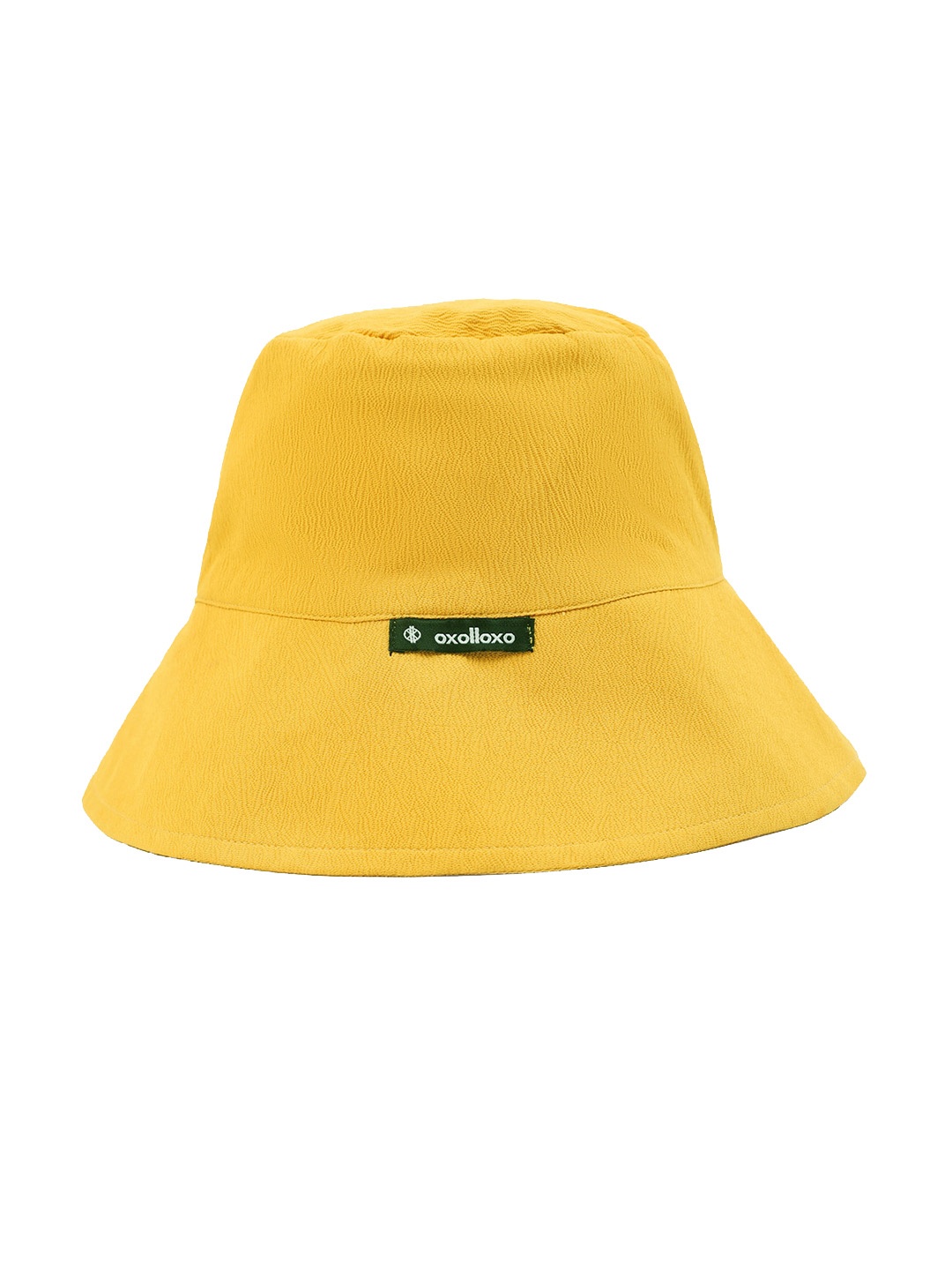 

Oxolloxo Women Cotton Bucket Hat, Yellow