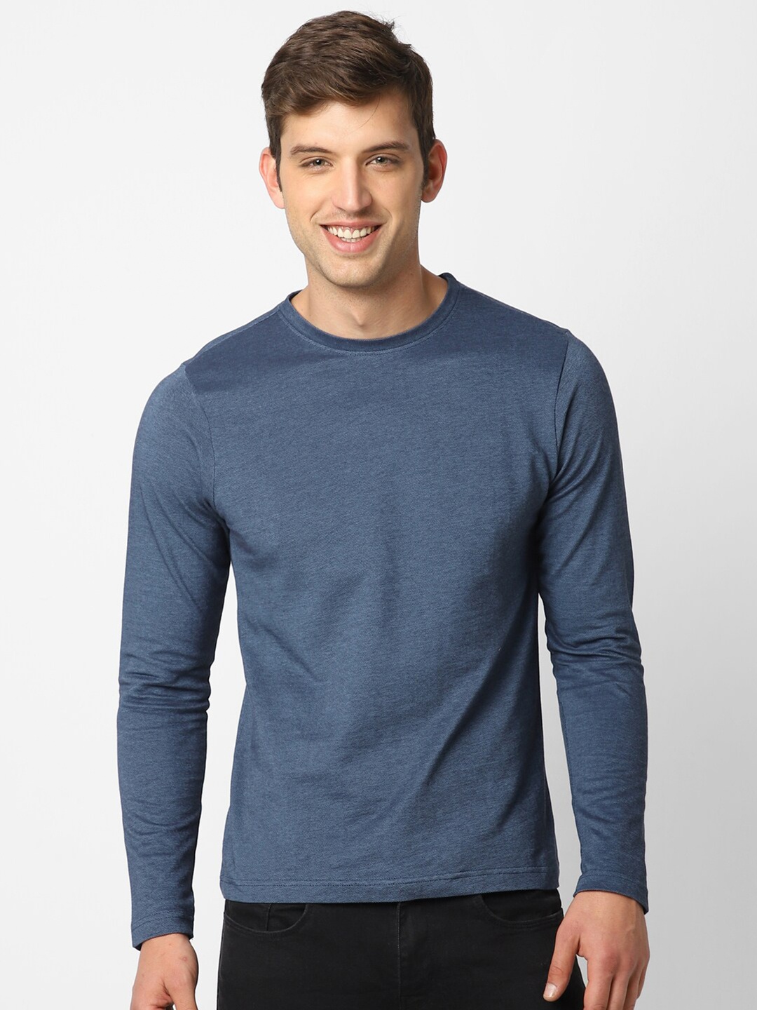 

VASTRADO Men Cotton T-shirt, Blue