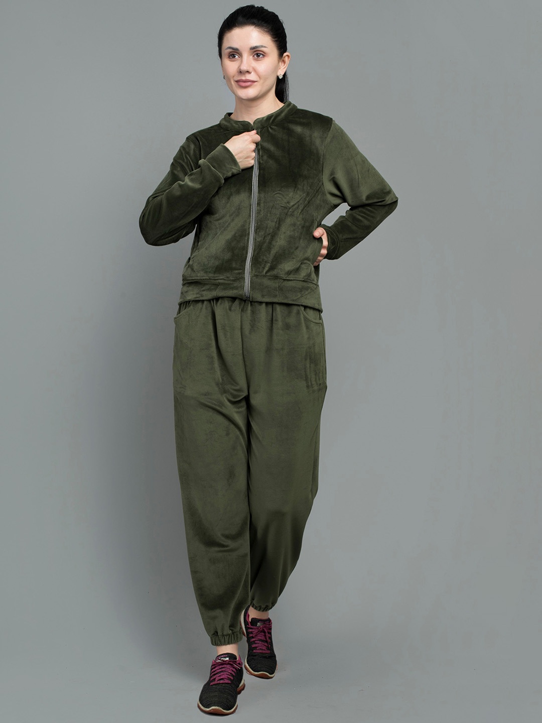

Keepfit Women Olive Green Night suit