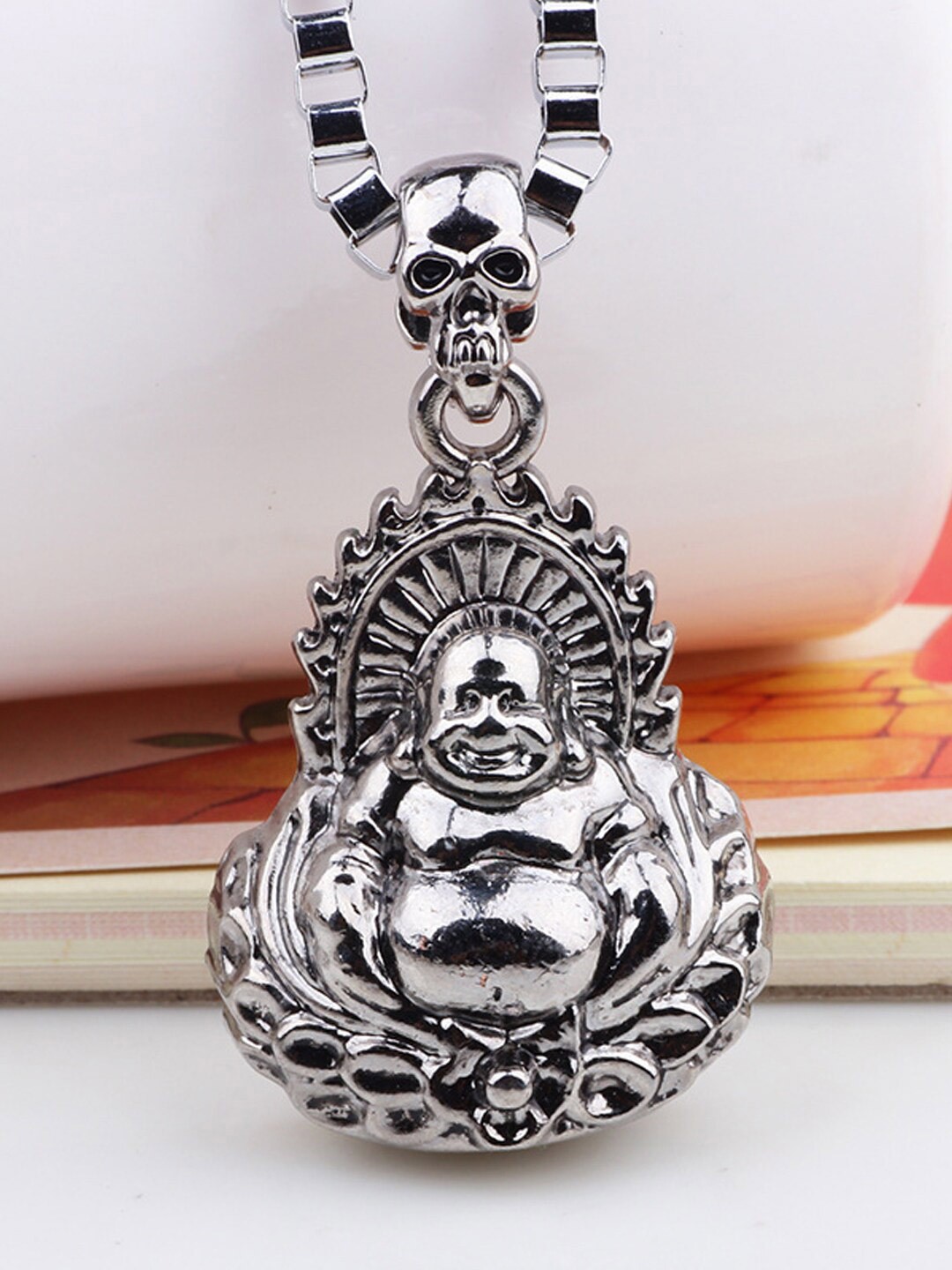 

Young & Forever Unisex Silver-Plated Necklace