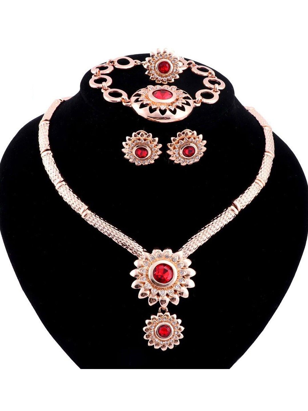 

Young & Forever Gold Plated Jewellery Set