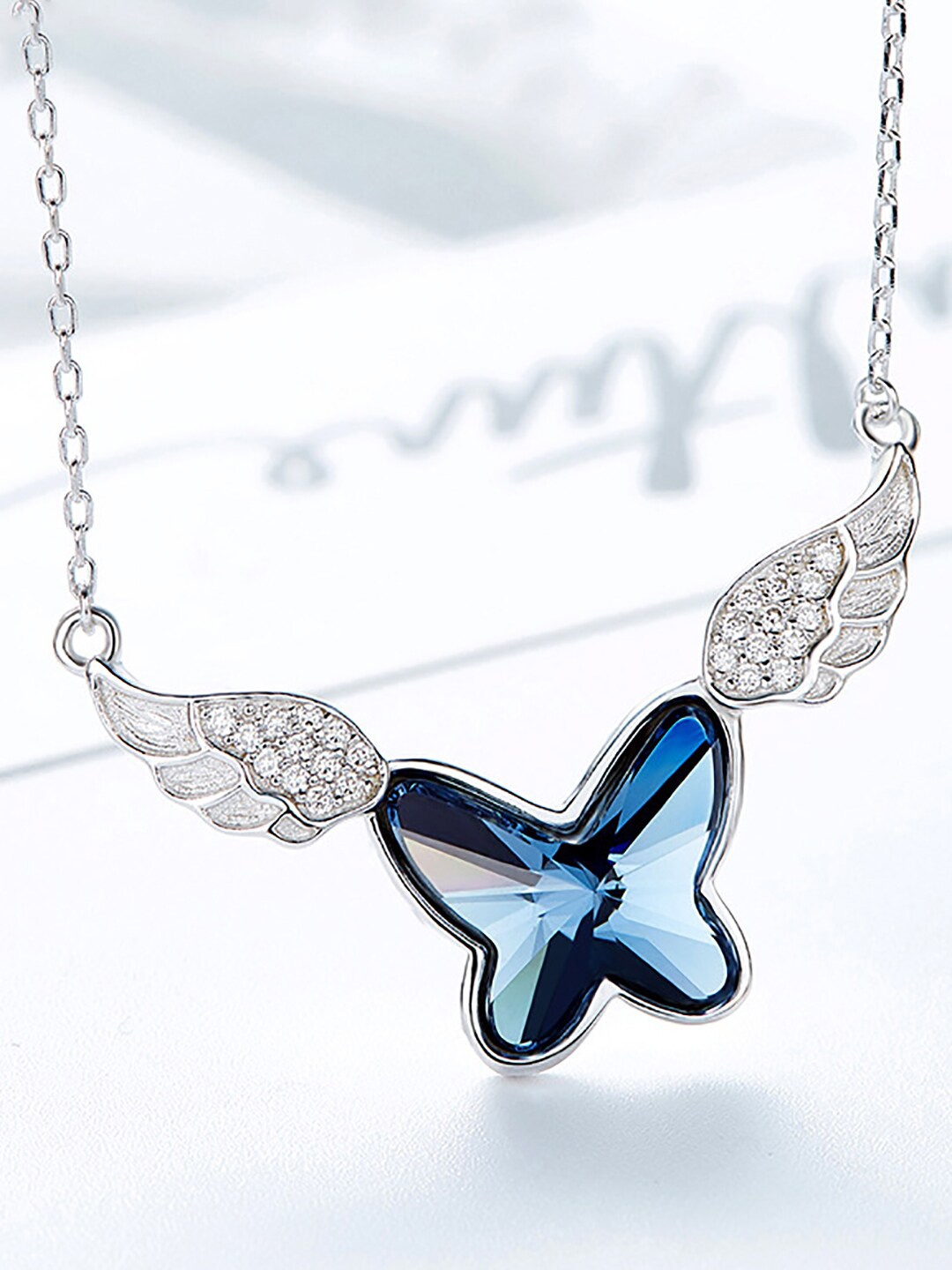 

Young & Forever Sterling Silver Silver-Plated Necklace