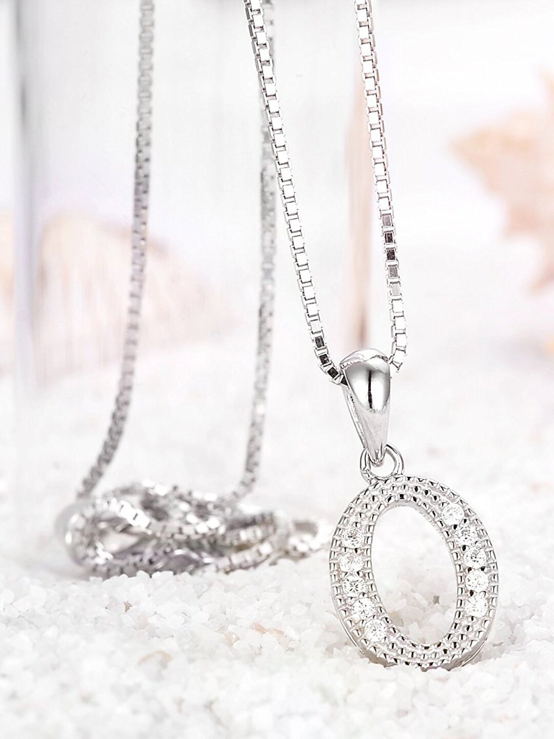 

Young & Forever Sterling Silver Silver-Plated Necklace