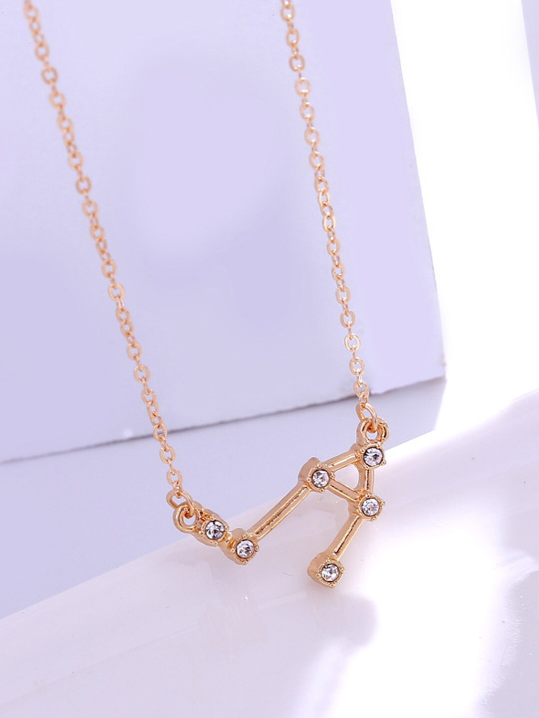 

Young & Forever Brass Gold-Plated Necklace