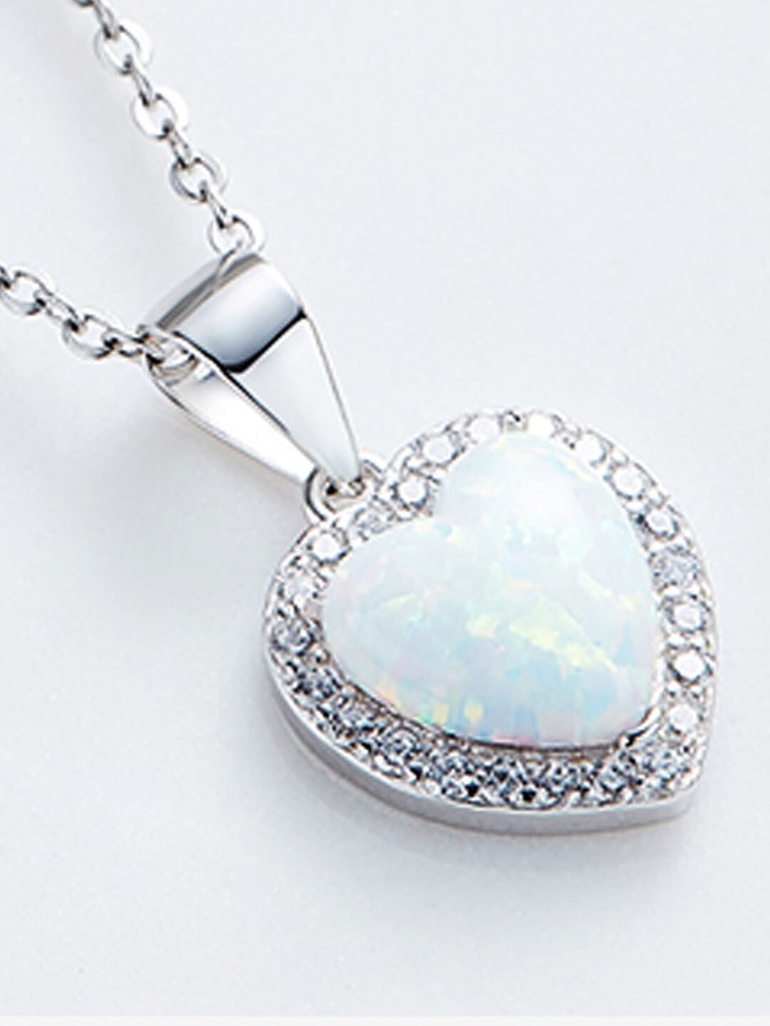 

Young & Forever Sterling Silver-Plated Necklace