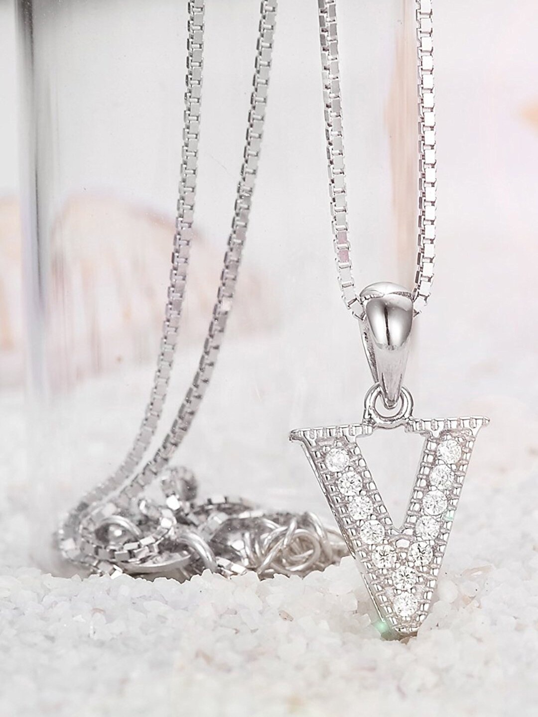 

Young & ForeverSterling Silver-Plated Necklace