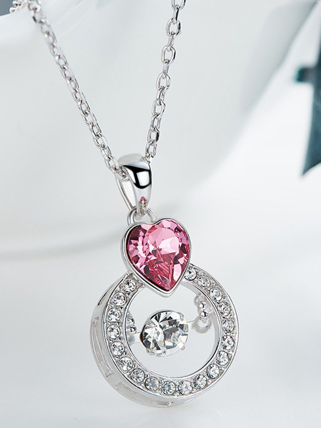 

Young & Forever Sterling Silver-Plated Necklace