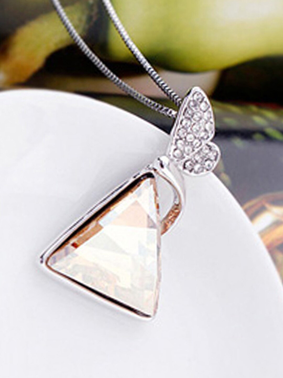 

Young & Forever Sterling Silver Silver-Plated Necklace