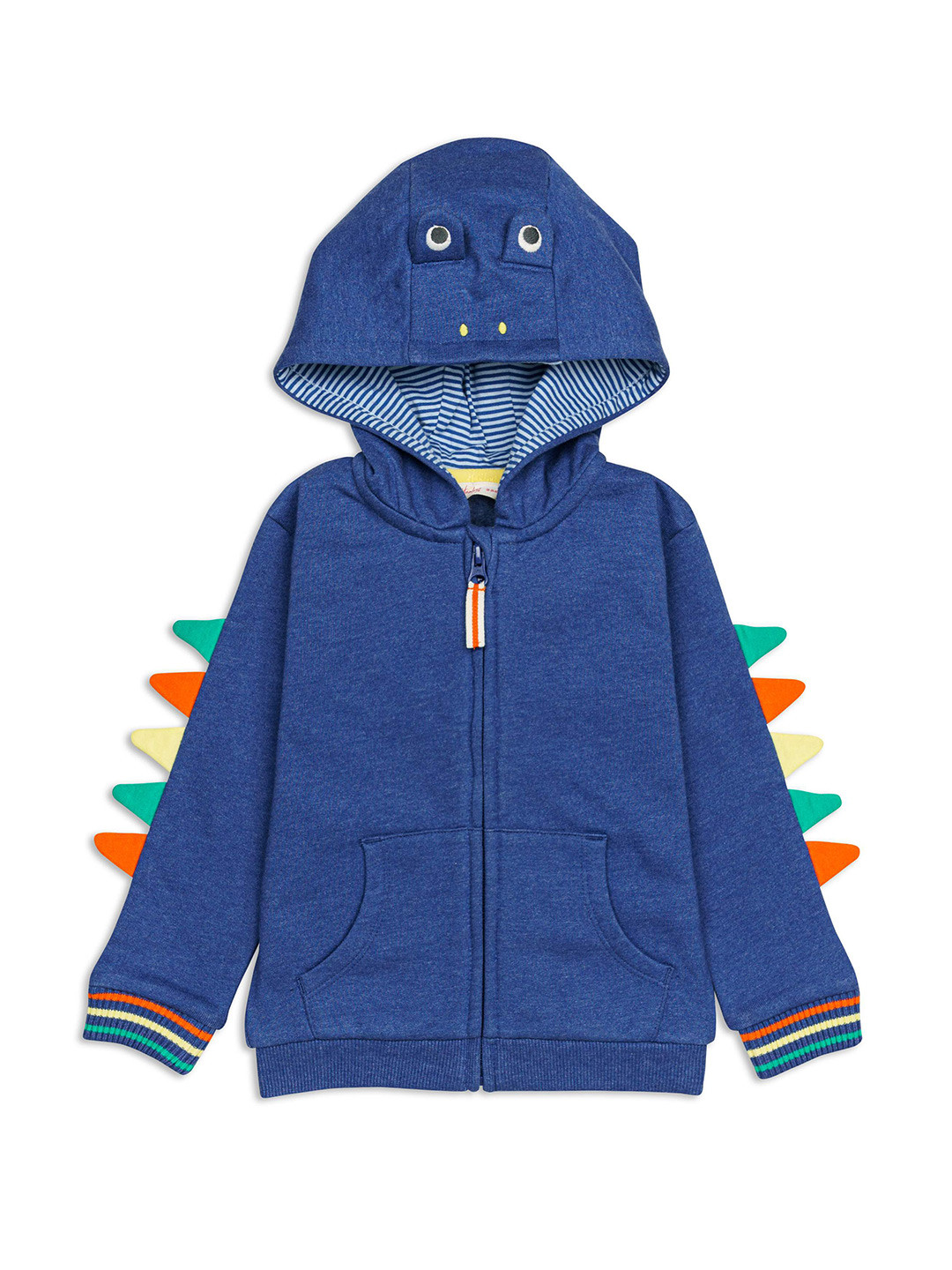 

H By Hamleys Boys Solid Hooded Cotton Sweatshirt, Blue