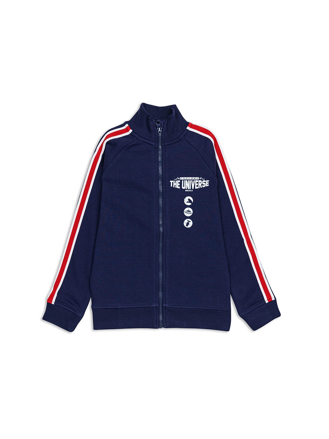 

H By Hamleys Boys Solid Cotton Sweatshirt, Navy blue