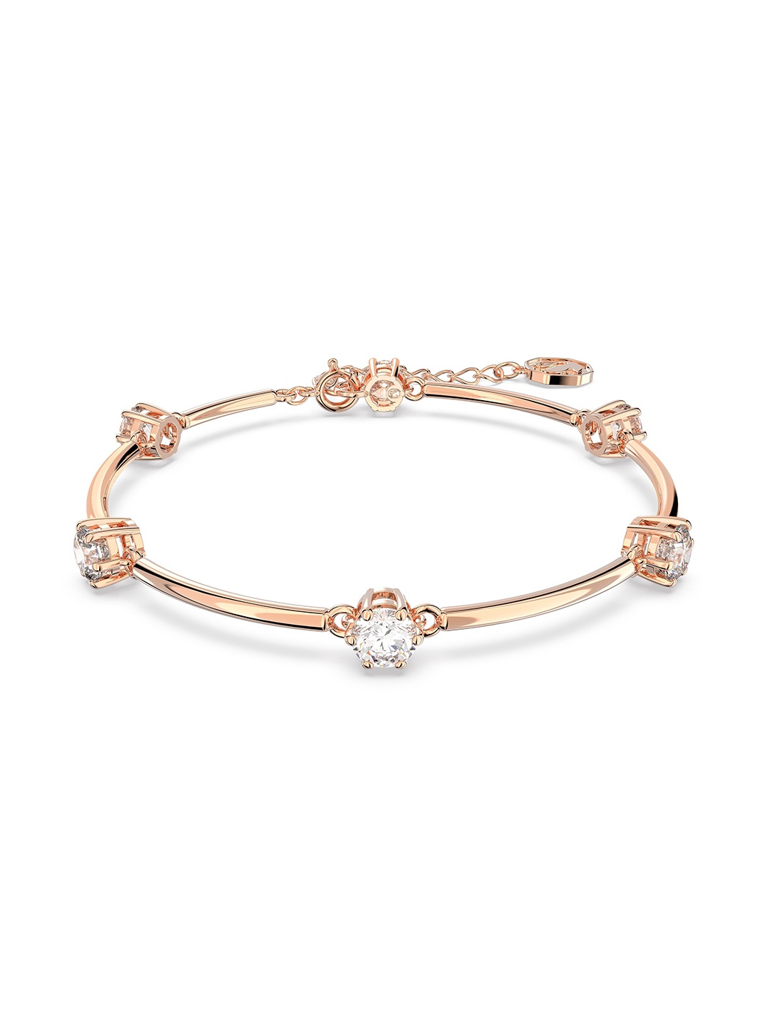 

SWAROVSKI Women RE Constella:Soft White/Ros M Bracelet, Gold