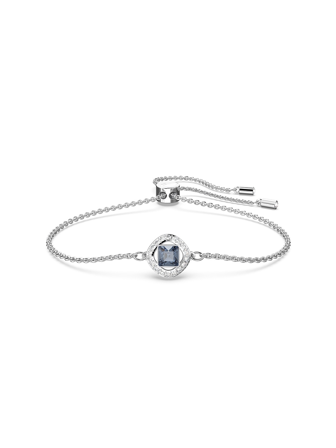 

SWAROVSKI Women MP Angelic Sqr:Bracelet Mont/Cry/Rhs M Bracelet, Silver