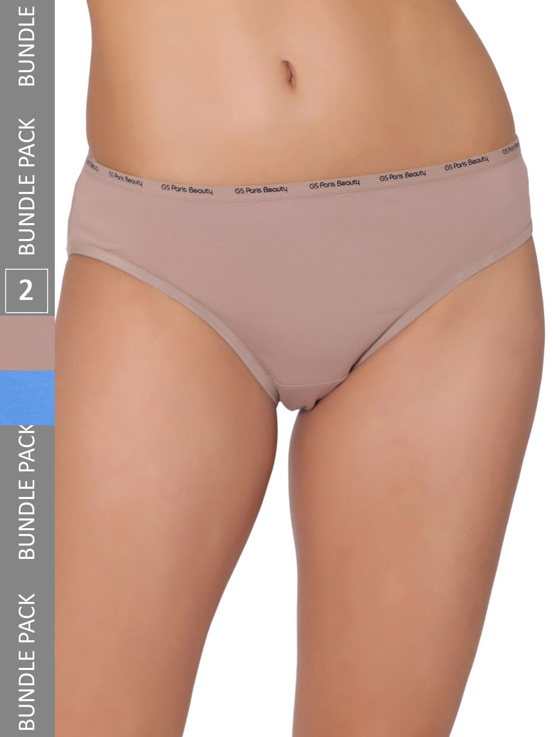 

GROVERSONS Paris Beauty Women Pack Of 3 Assorted Bikini Briefs