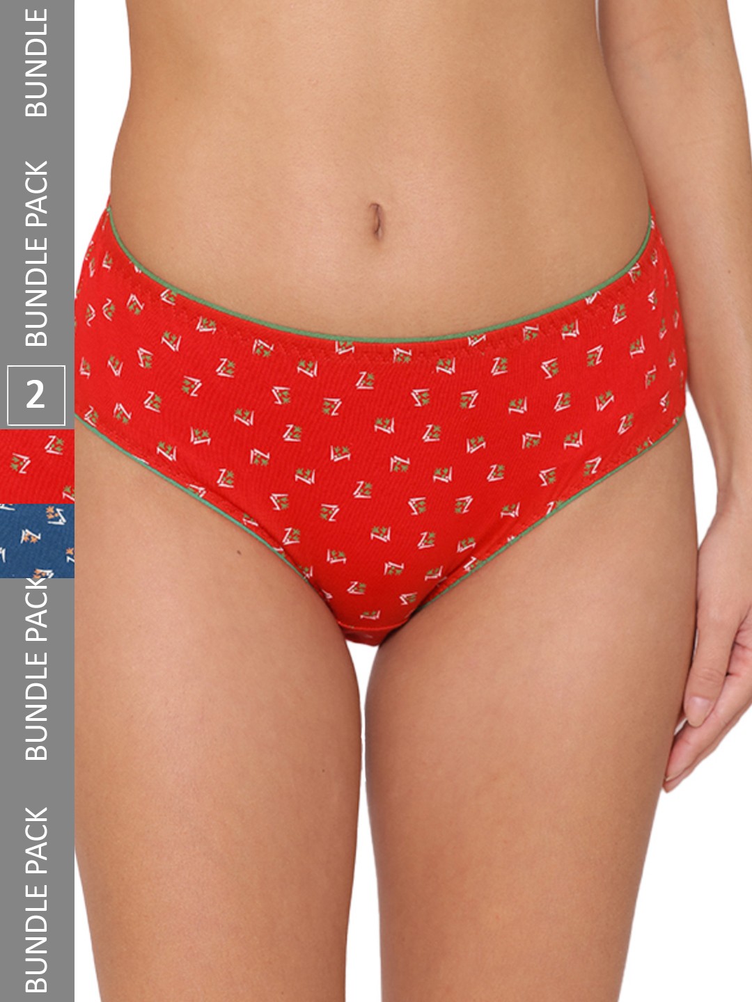 

GROVERSONS Paris Beauty Women Pack Of 3 Assorted Hipster Briefs