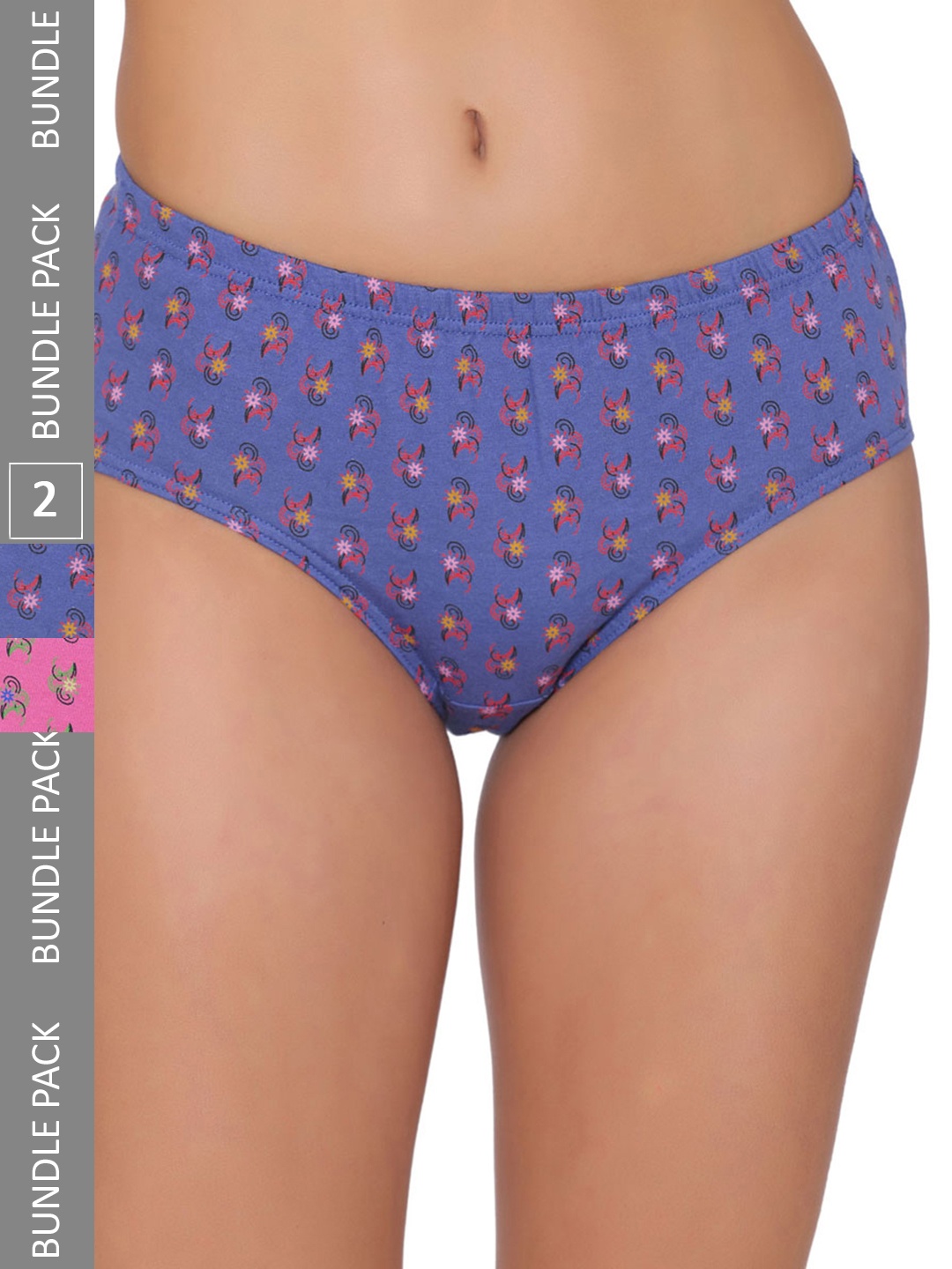 

GROVERSONS Paris Beauty Women Pack Of 3 Assorted Hipster Briefs