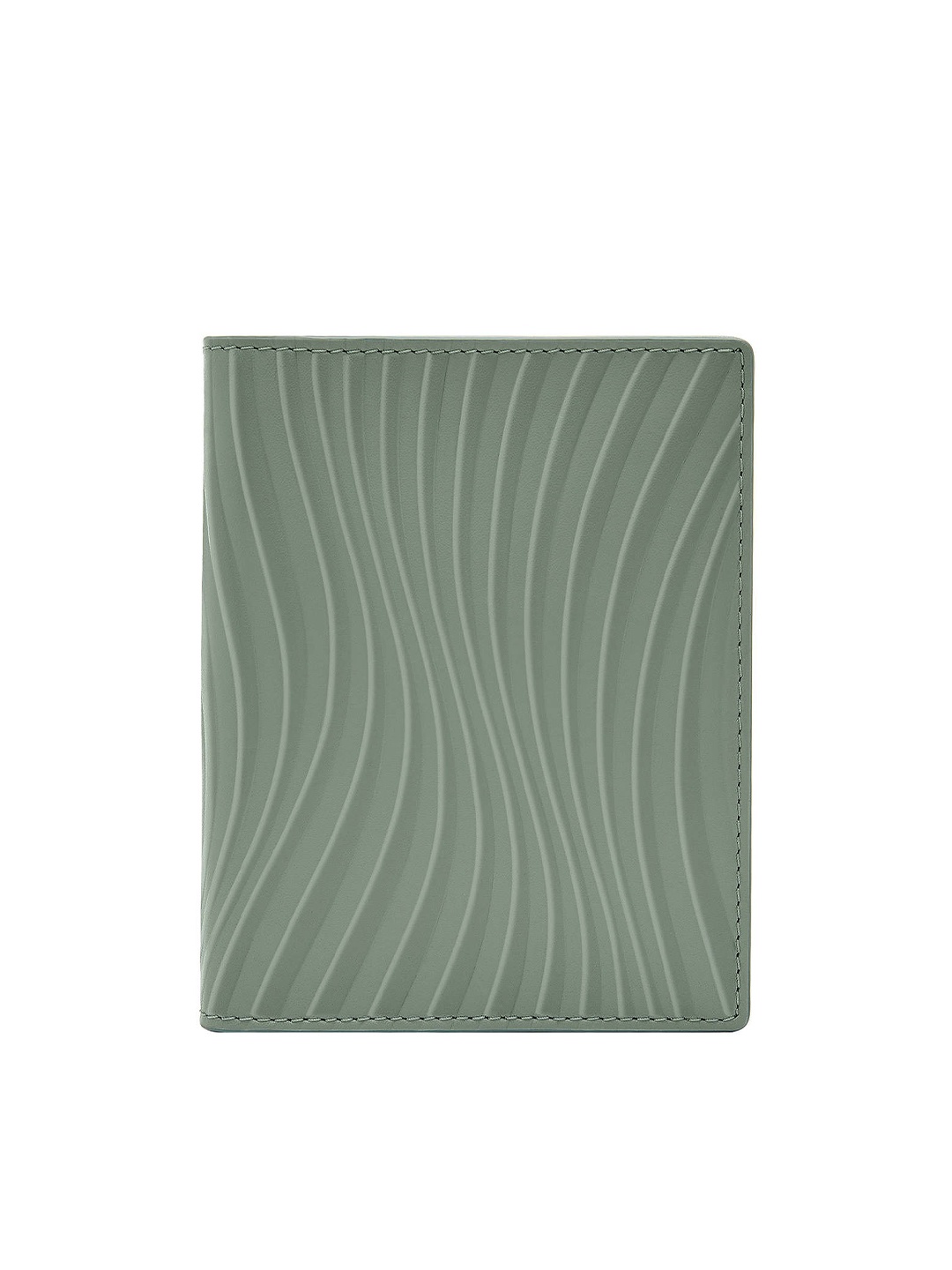 

Fossil Women Leather Two Fold Wallet, Green