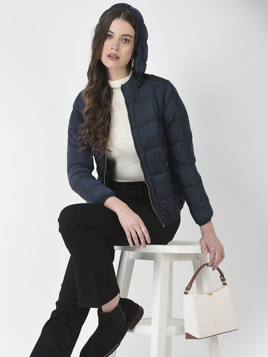 

Crimsoune Club Women Padded Jacket, Navy blue