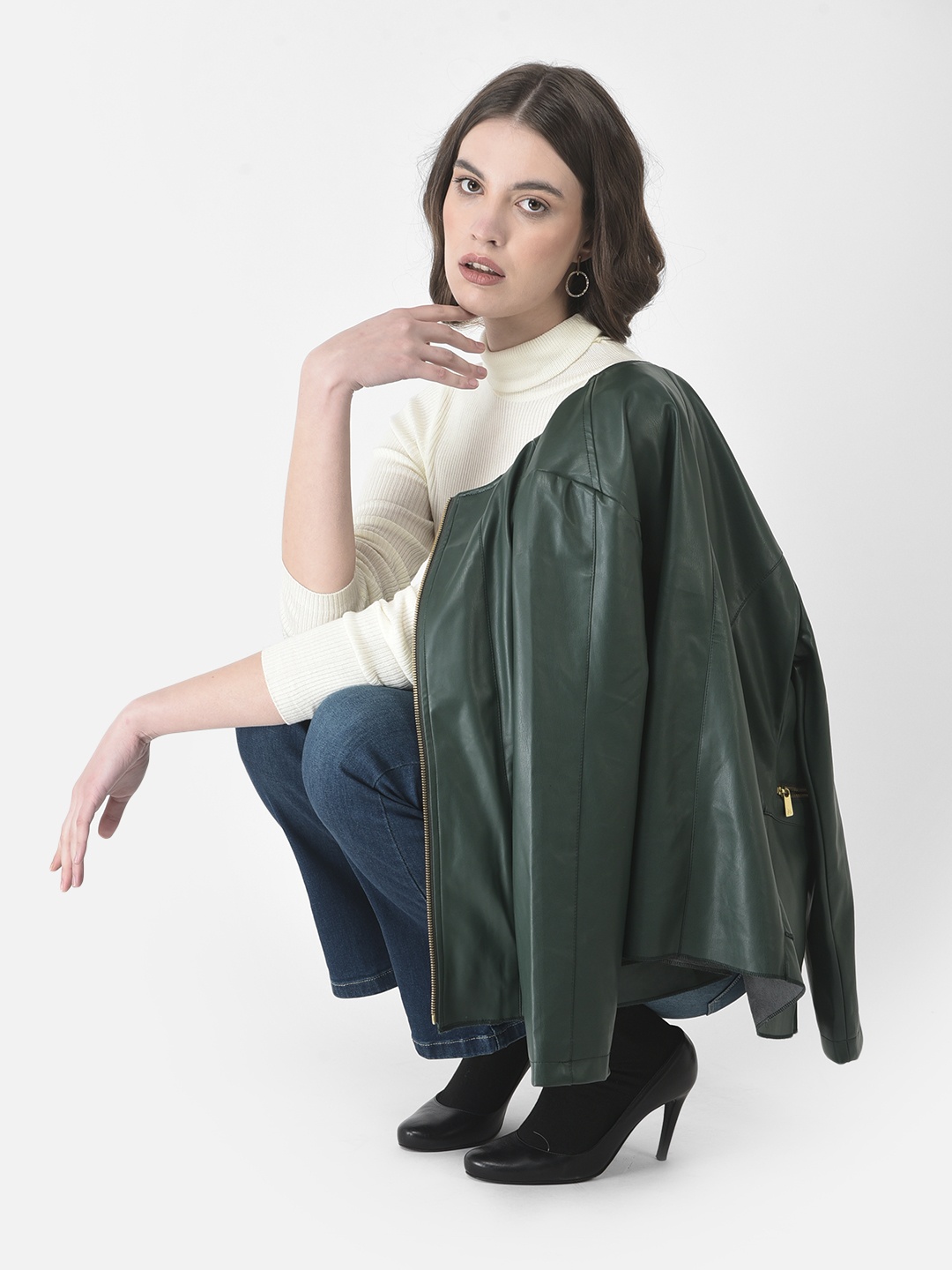 

Crimsoune Club Women Bomber Jacket, Green