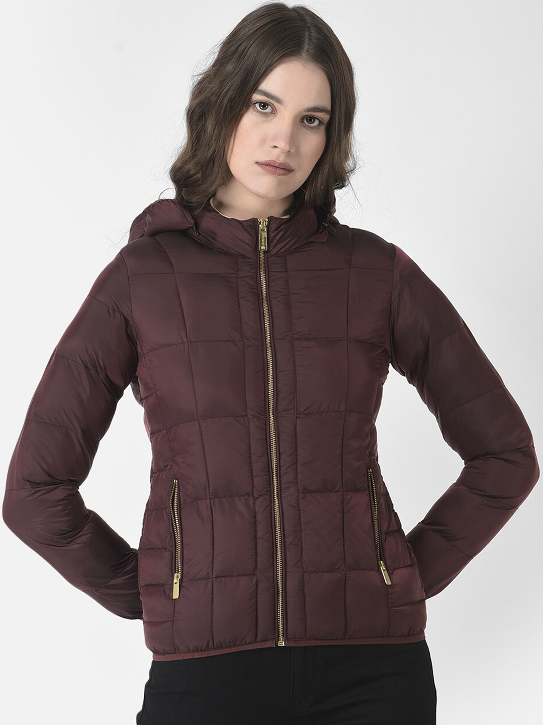 

Crimsoune Club Women Padded Jacket, Brown