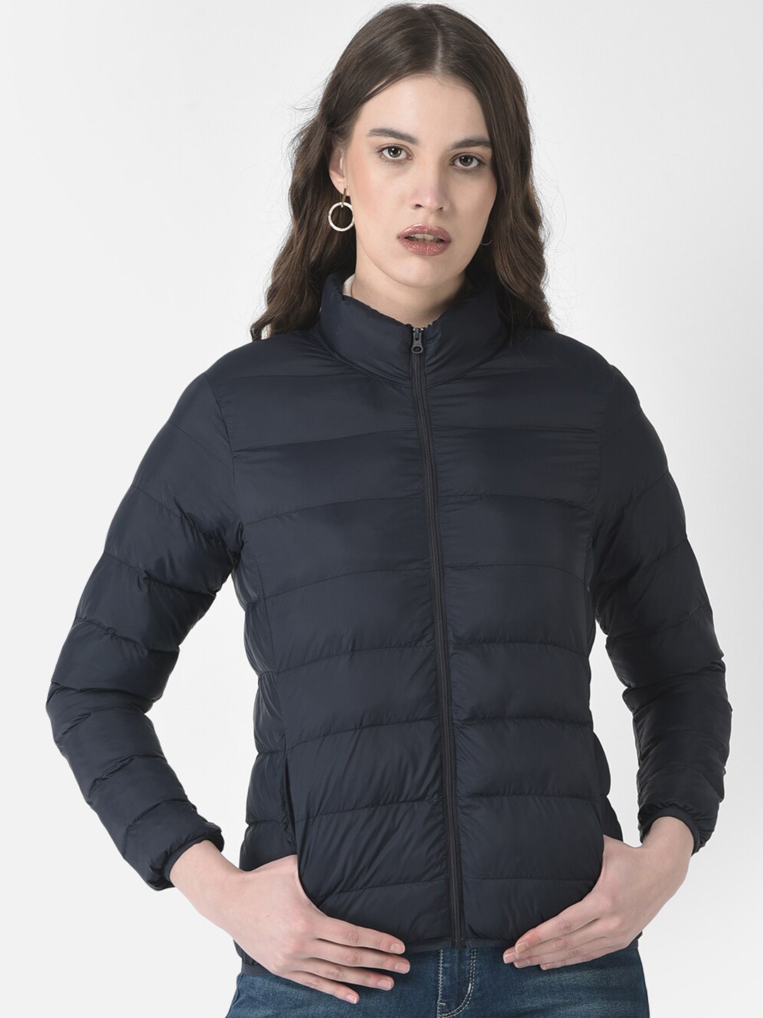

Crimsoune Club Women Puffer Jacket, Navy blue