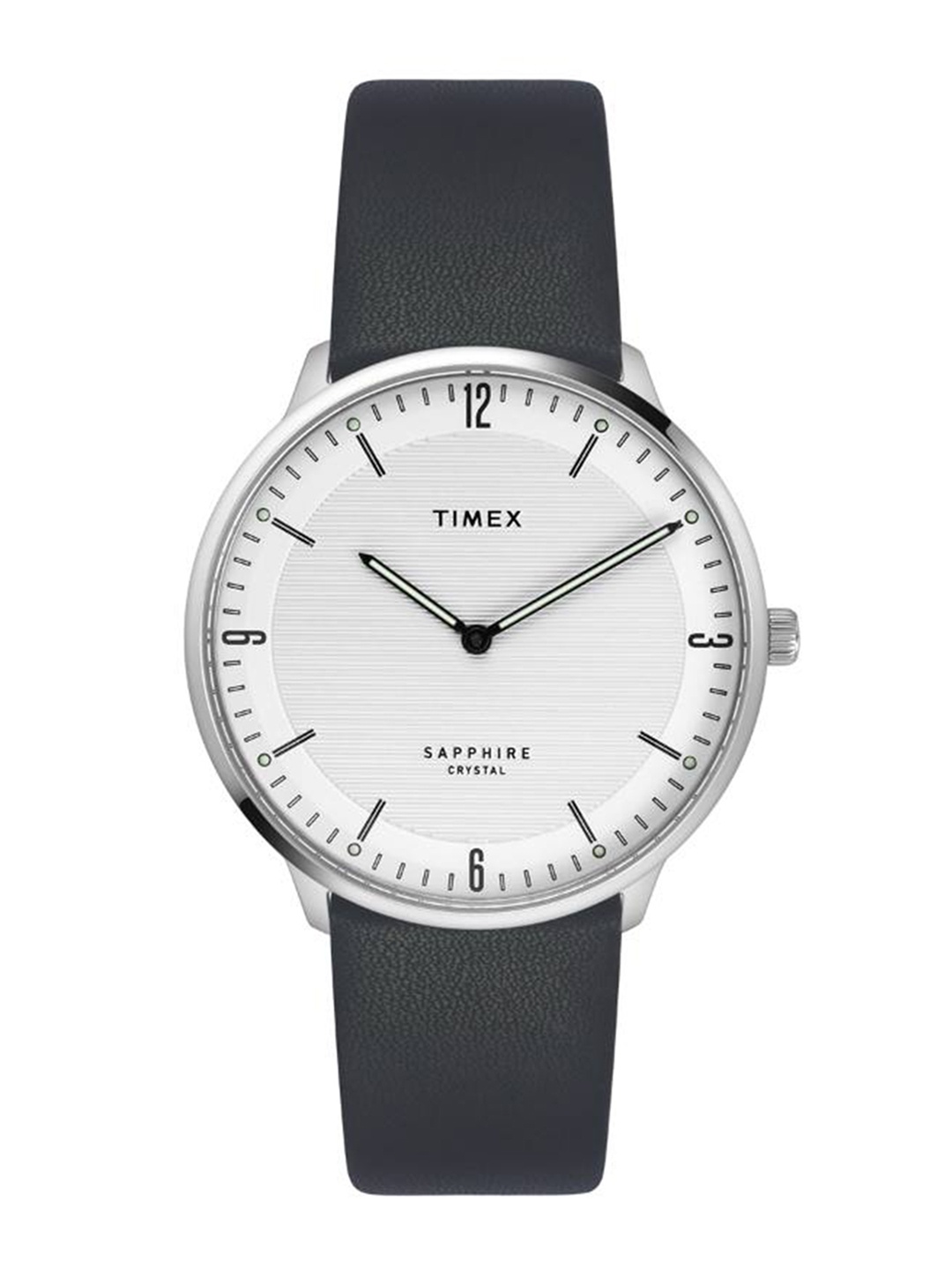 

Timex Men Dial & Leather Straps Analogue Watch TWEG22100, White