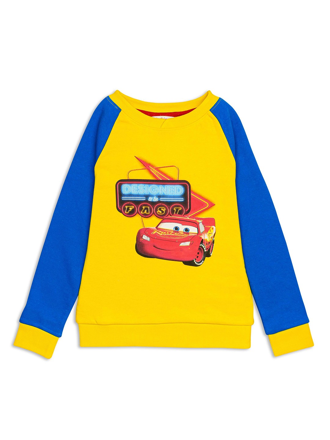 

H By Hamleys Boys Printed Cotton Sweatshirt, Yellow