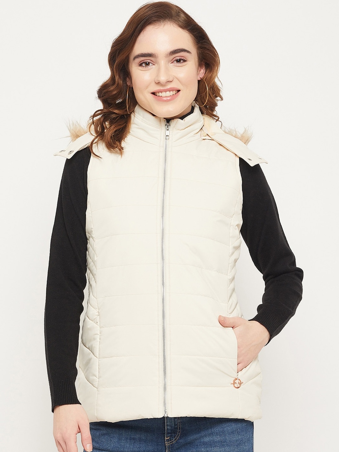 

Duke Women Puffer Jacket, Cream