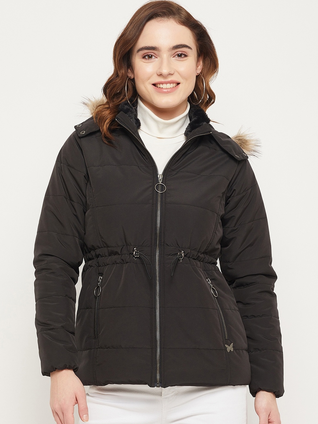 

Duke Women Hooded Parka Jacket, Black