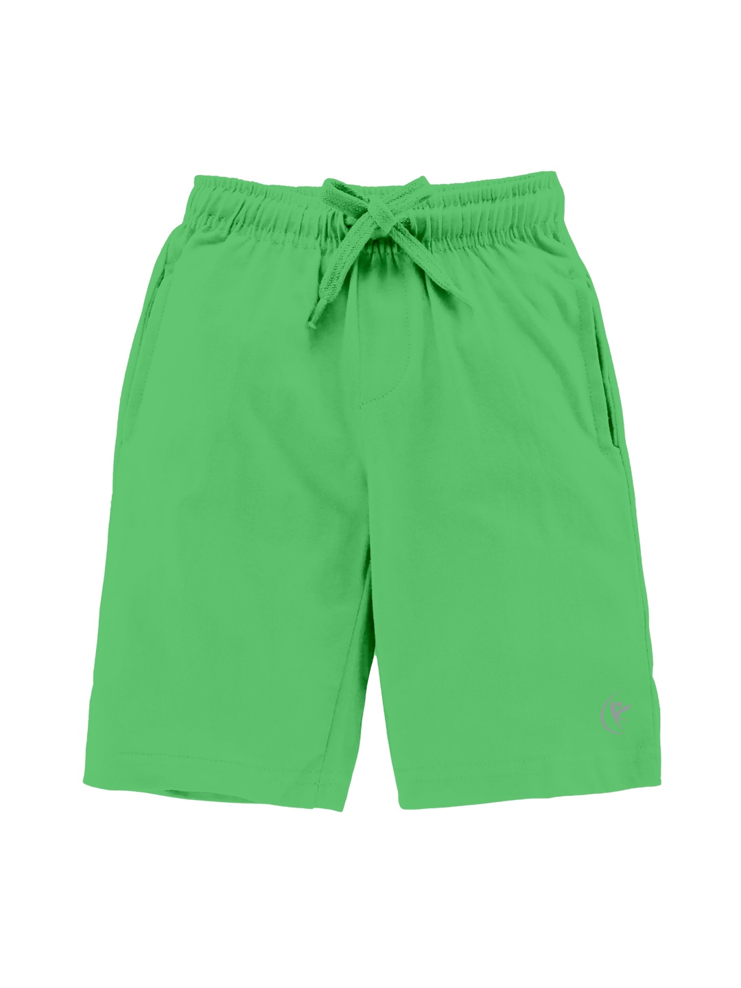 

KiddoPanti Boys Pure Cotton Shorts, Green