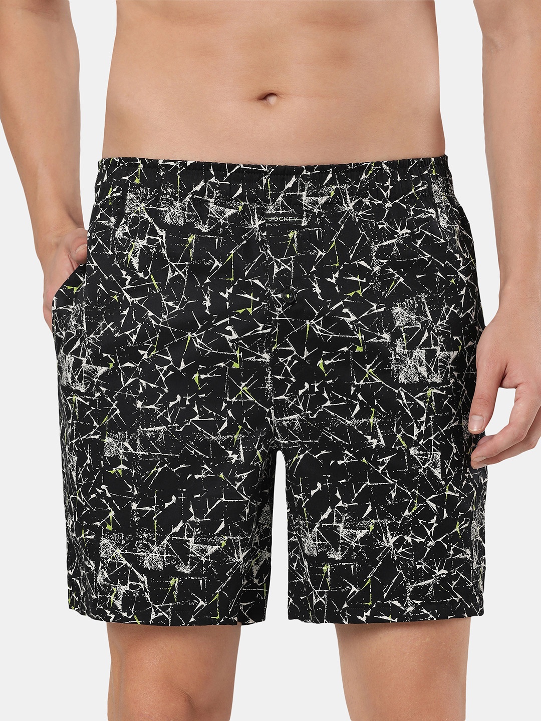 

Jockey Men Assorted Printed Cotton Lounge Shorts