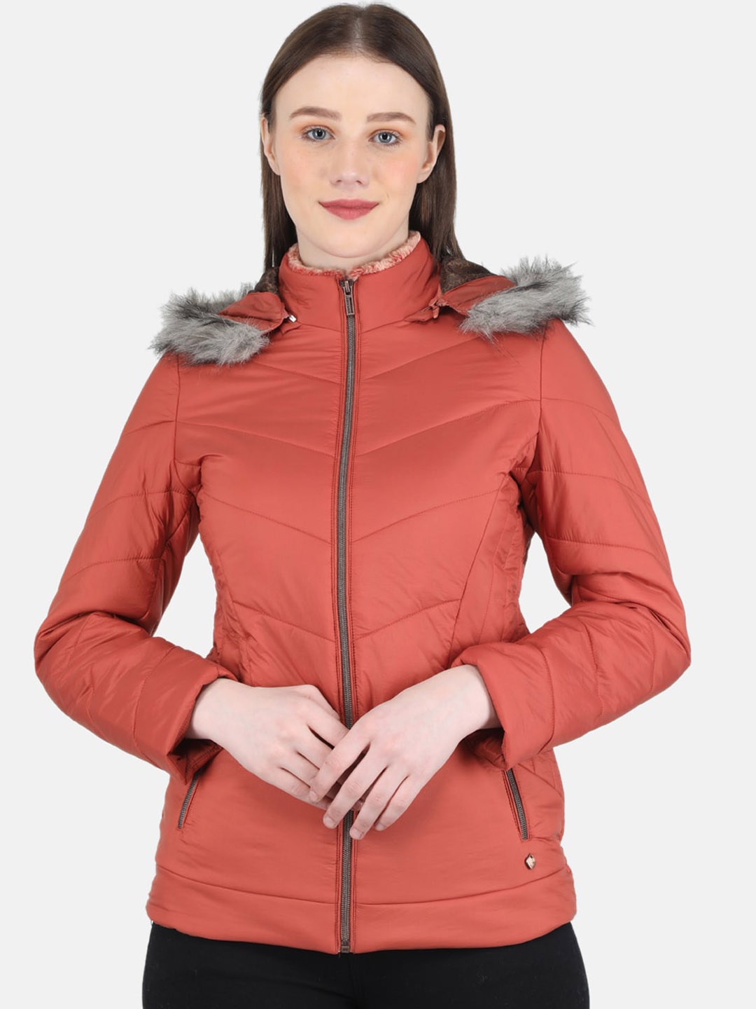 

Monte Carlo Women Puffer Jacket, Rust