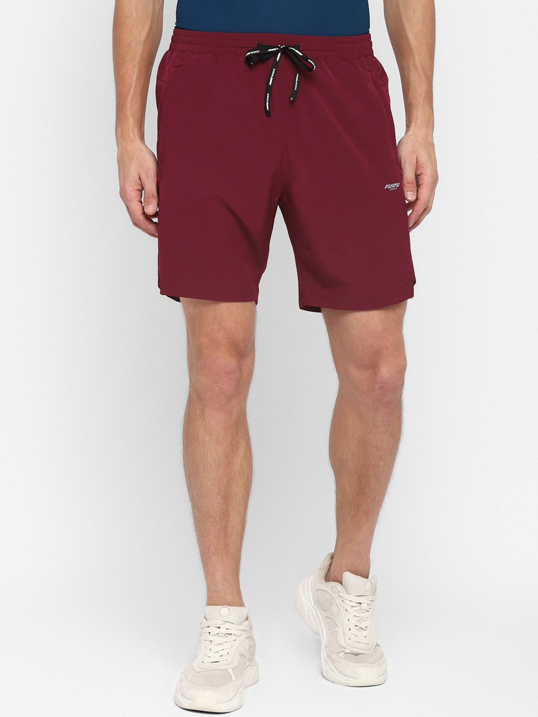 

FURO by Red Chief Men Sports Shorts, Maroon