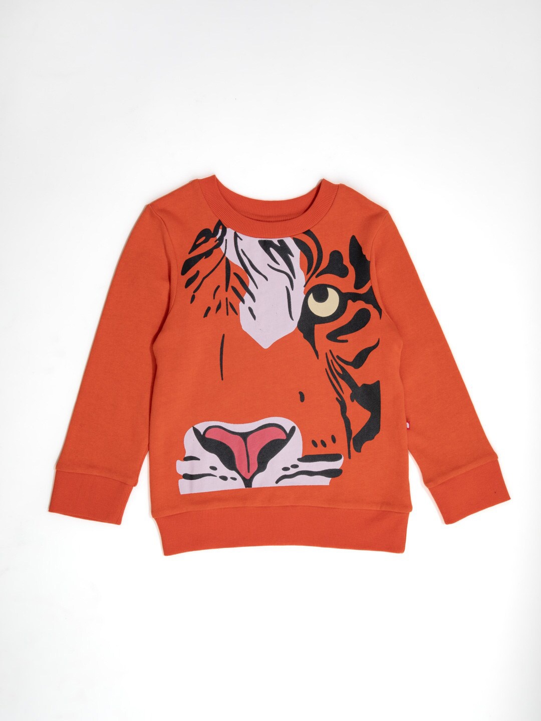 

Nino Bambino Kids Boys Printed Cotton Sweatshirt, Orange