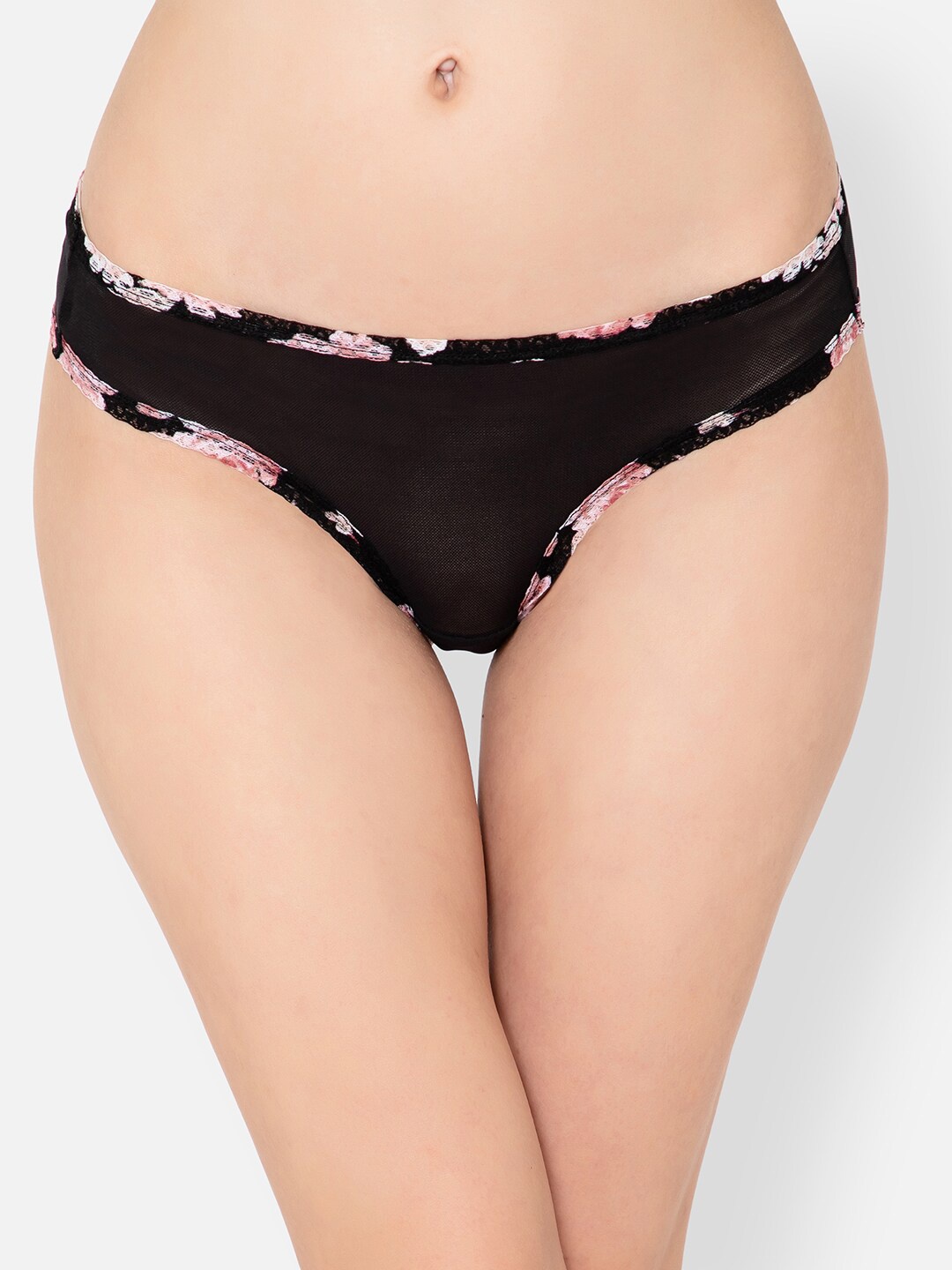 

Clovia Low Waist Bikini Breifs, Black
