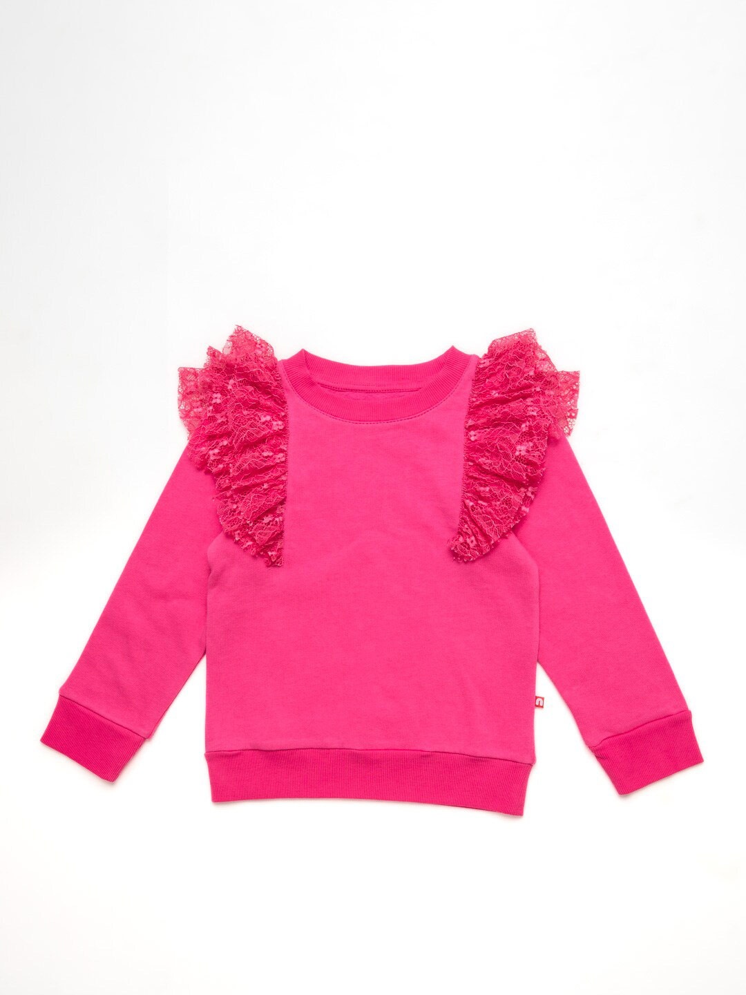 

Nino Bambino Girls Cotton Sweatshirt, Pink