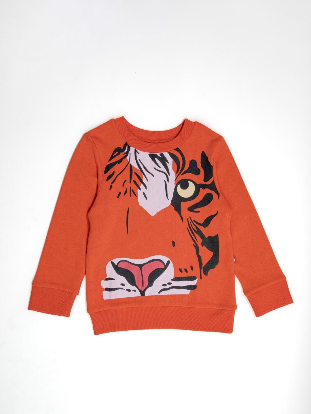 

Nino Bambino Kids Boys Printed Cotton Sweatshirt, Orange