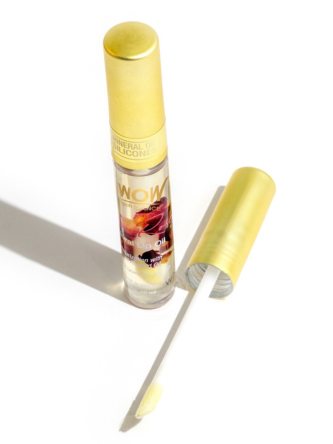 

WOW SKIN SCIENCE Himalayan Rose Natural Lip Oil with Sweet Almond Oil - 10 ml, Pink