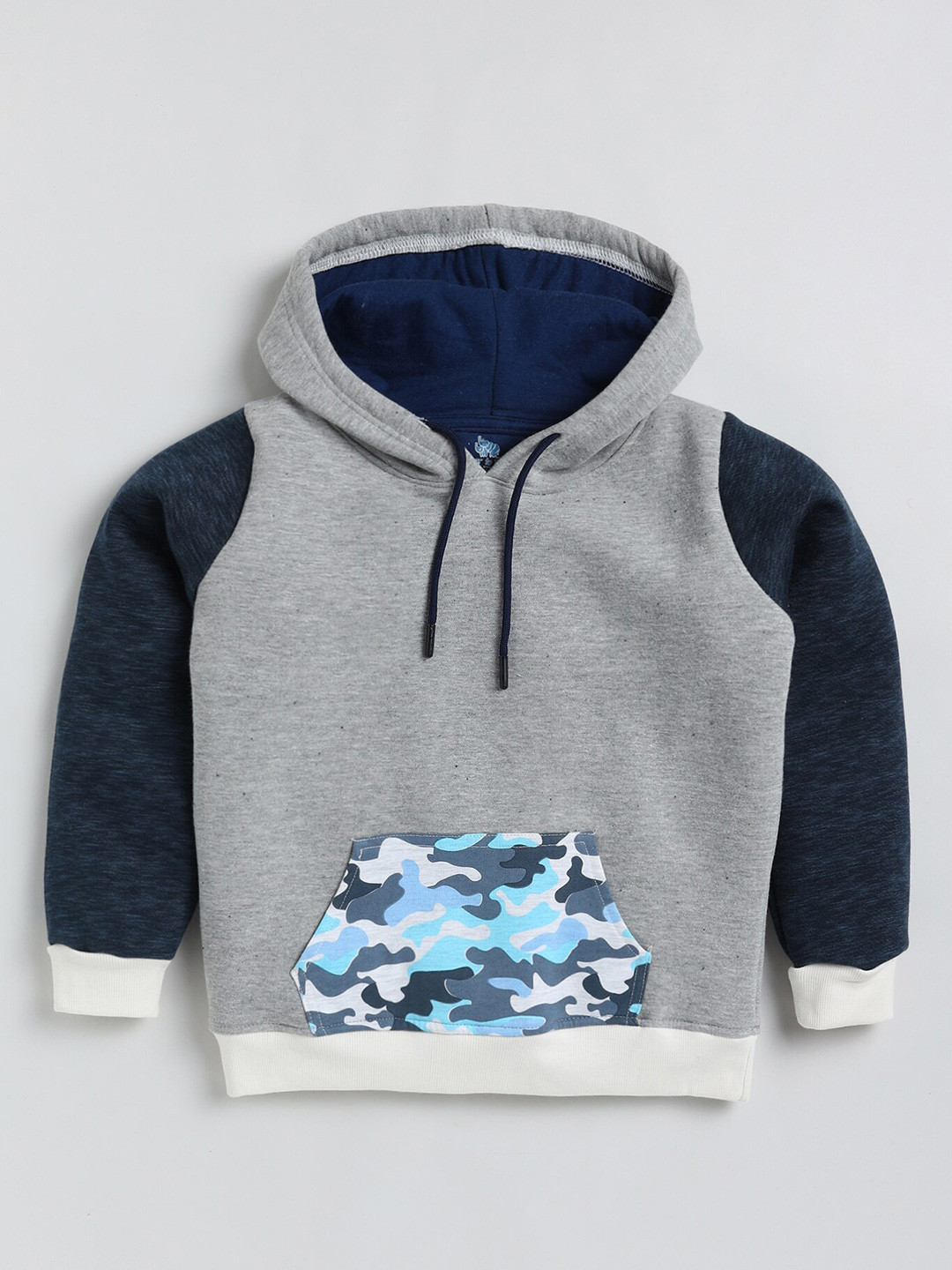 

Dear to Dad Boys Cotton Hooded Sweatshirt, Navy blue