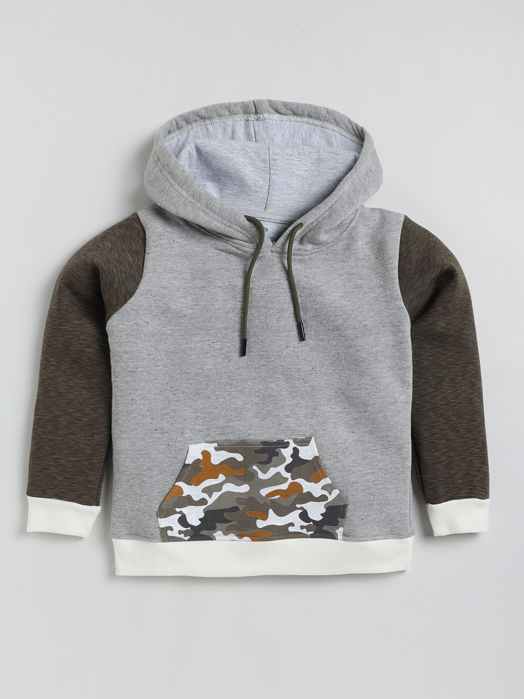

Dear to Dad Boys Cotton Hooded Sweatshirt, Brown