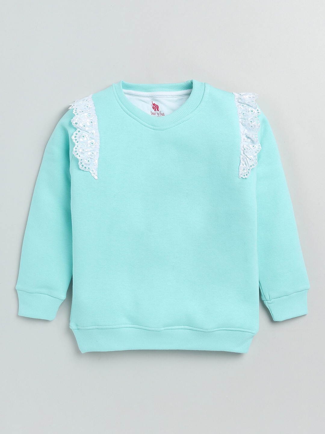 

Dear to Dad Girls Cotton Sweatshirt, Blue