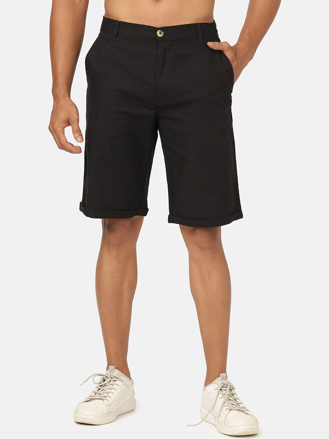 

BLACK RADIO Men Cotton Chino Shorts