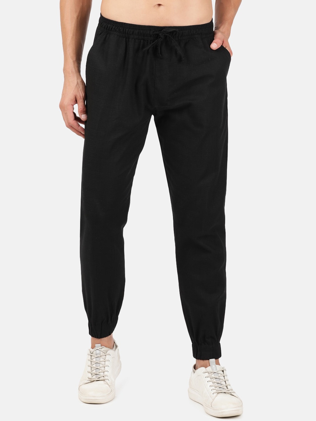 

BLACK RADIO Men Cotton Joggers