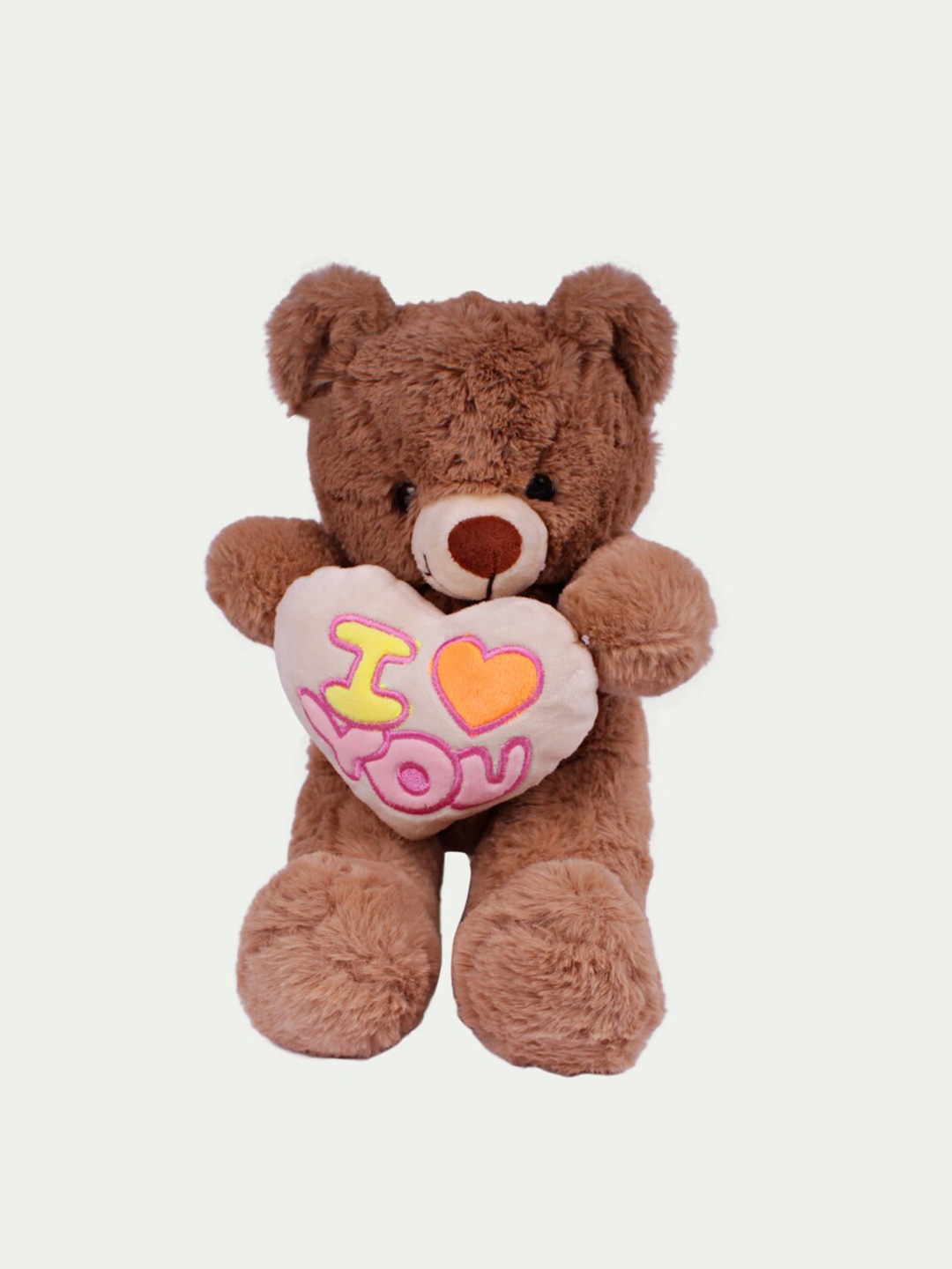 

DukieKooky Kids Teddy Bear With Heart Soft Toy, Brown