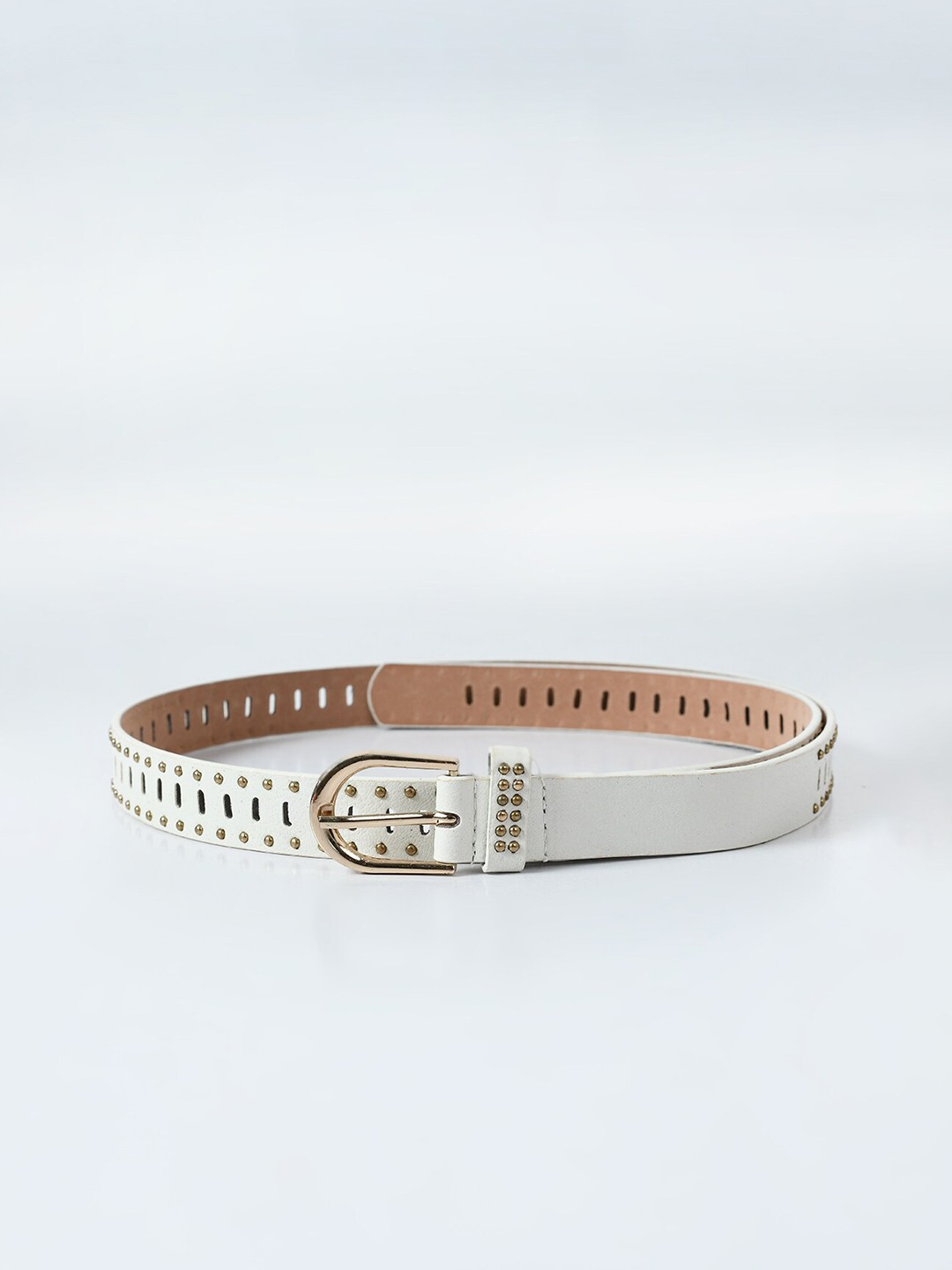 

Kastner Women Embellished Belt, White