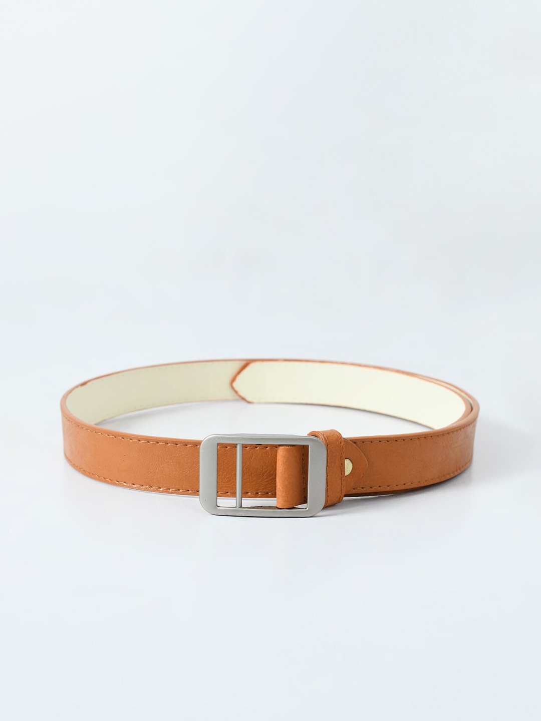 

Kastner Women Solid Slim Belt, Tan