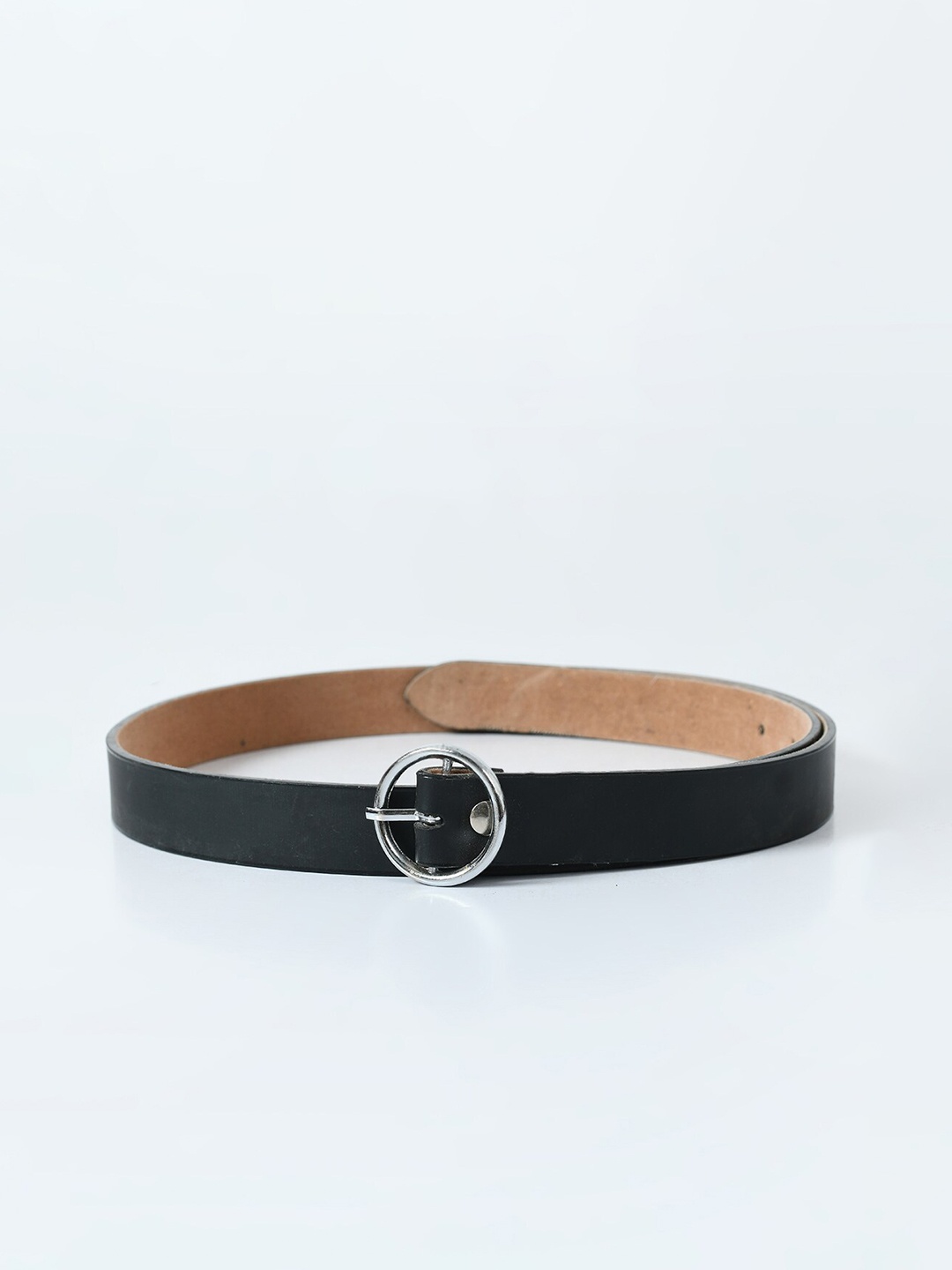 

Kastner Women Solid Slim Belt, Black